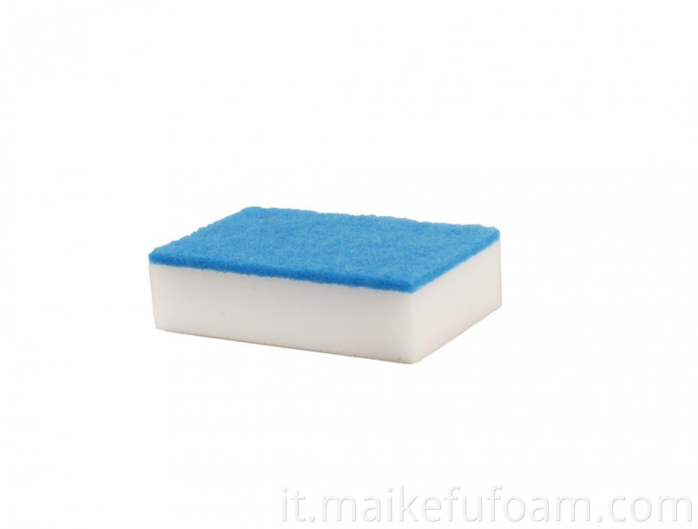 blue scouring pad